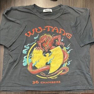 Daydreamer wu tang cropped tee O/S